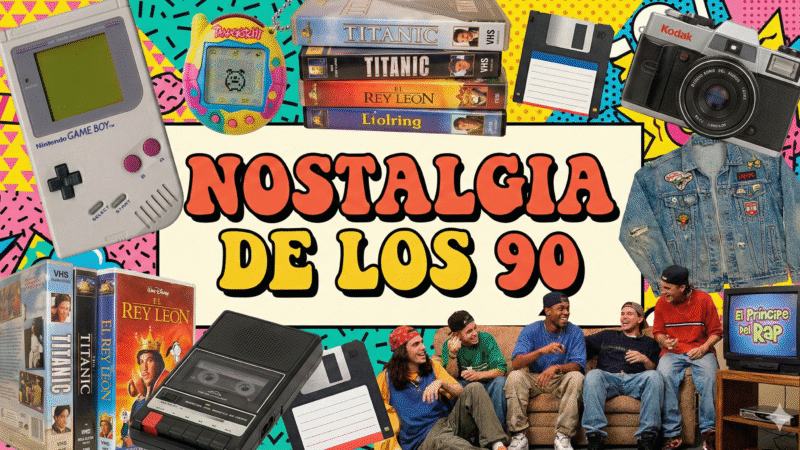 ¡Nostalgia pura! 15 Cosas que solo entenderás si creciste en los 90s